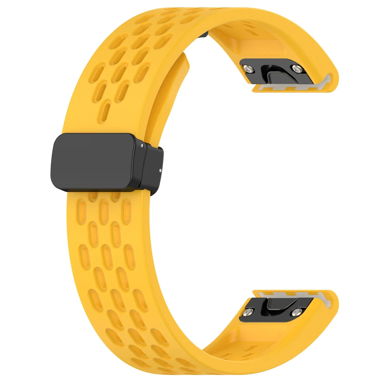 Quick release watch strap for Fenix smartwatches in multiple colours and sizes with tool.