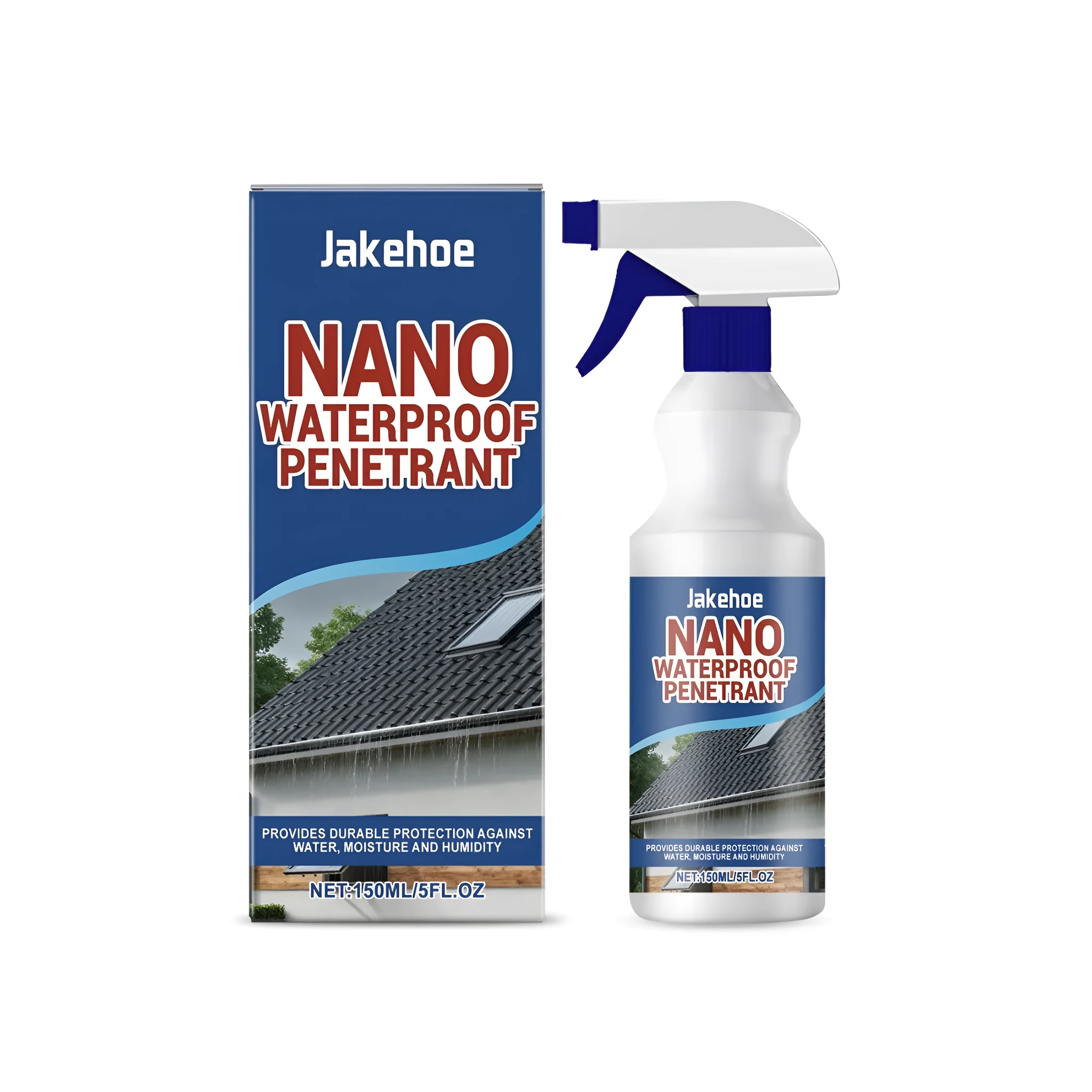 Nano waterproof penetrant spray 150ml bottle with trigger nozzle for fabric protection