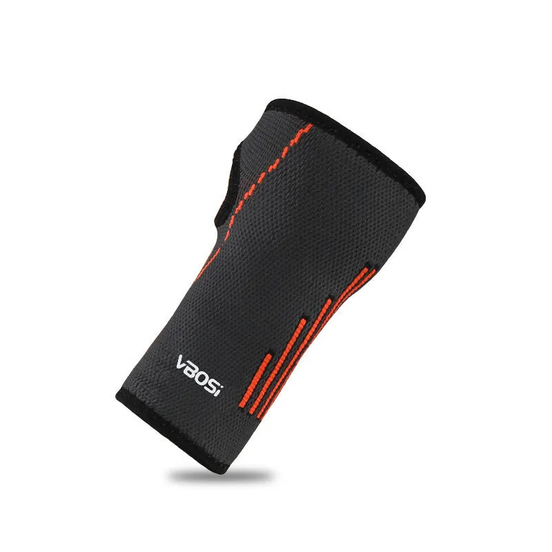 Adult wrist guard for tennis badminton basketball cycling in black single pack