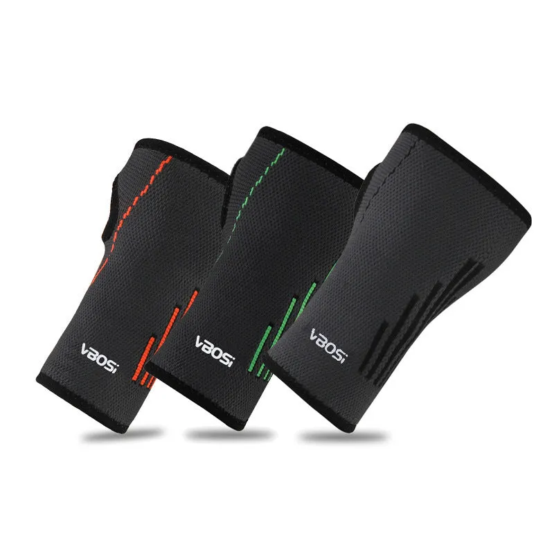 Adult wrist guard for tennis badminton basketball cycling in black single pack