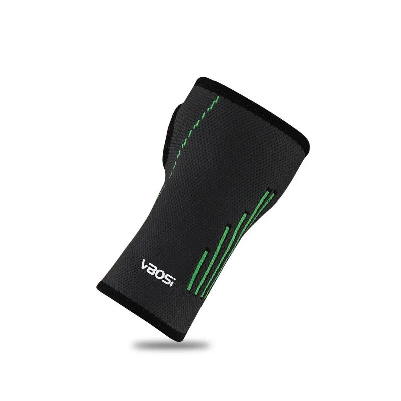 Adult wrist guard for tennis badminton basketball cycling in black single pack