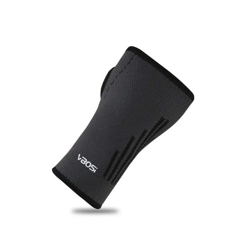 Adult wrist guard for tennis badminton basketball cycling in black single pack