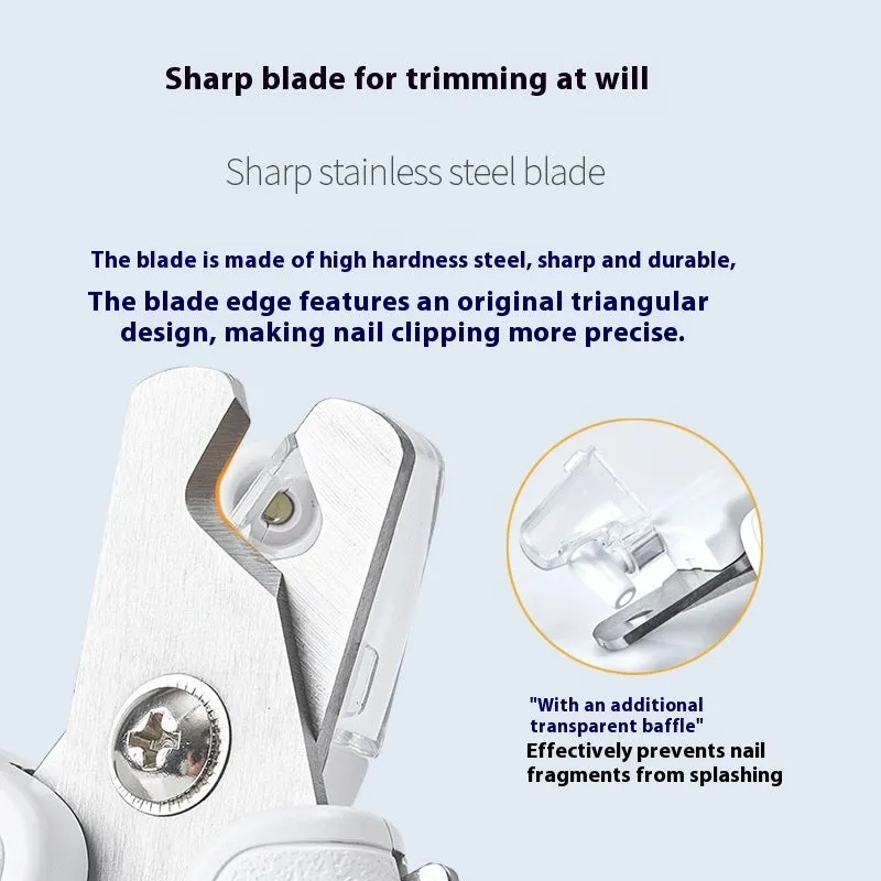Pet electric nail grinder smart multi-functional two-in-one rechargeable 04Style with 180x52x32mm dimensions