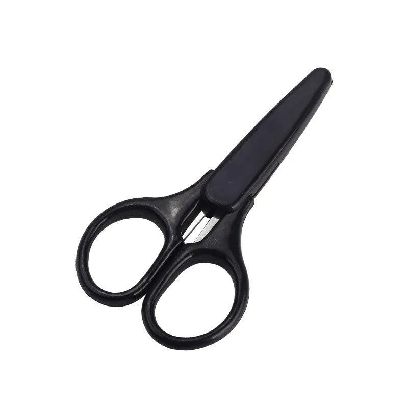 Stainless steel paper scissors 6 inch length with 4.5 cm blade in assorted colours