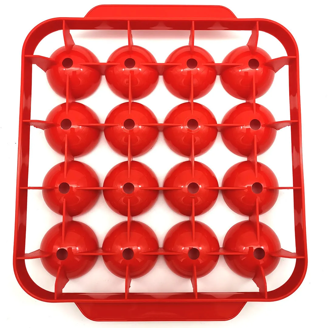 PP plastic manual meatball maker mould 22x19.5x8cm in four colour options blue green red yellow