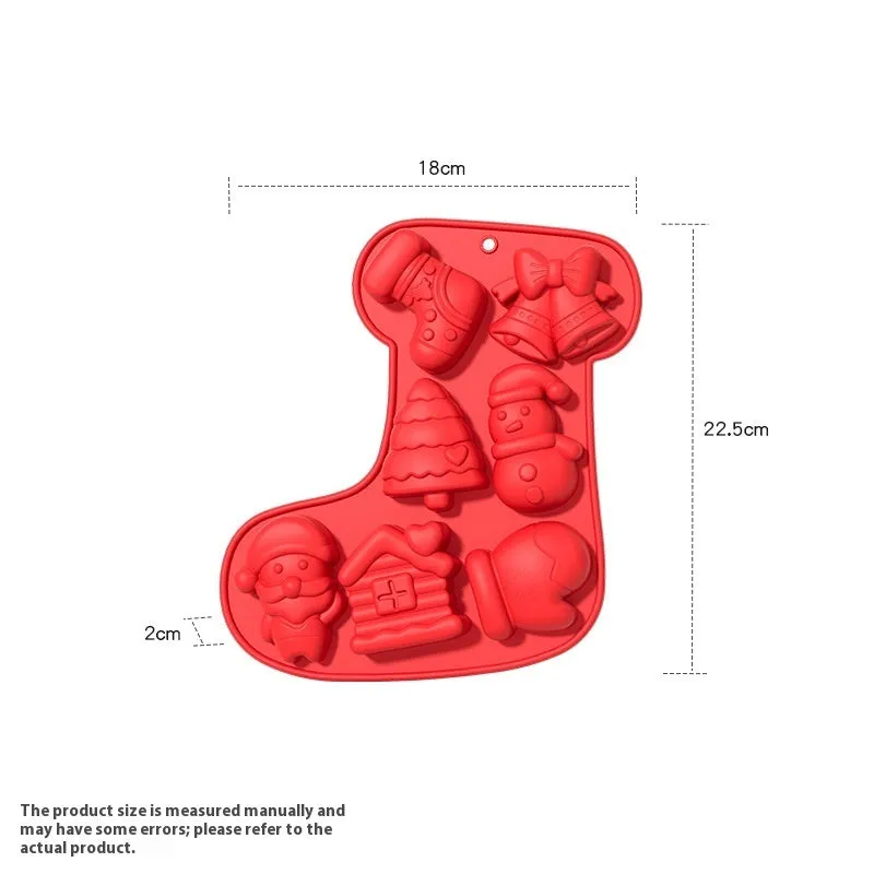 Cartoon pattern silicone cake mould in green, with flexible non-stick surface for home baking