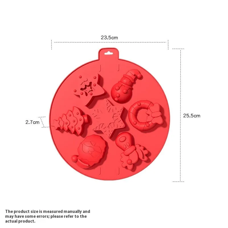 Cartoon pattern silicone cake mould in green, with flexible non-stick surface for home baking