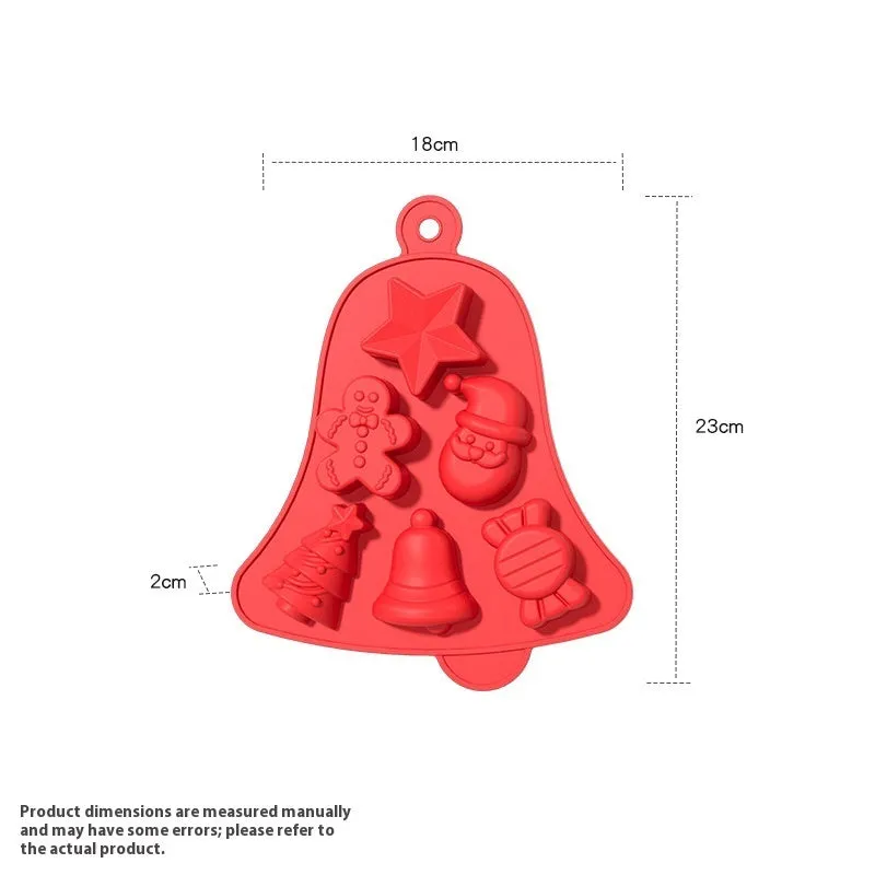 Cartoon pattern silicone cake mould in green, with flexible non-stick surface for home baking
