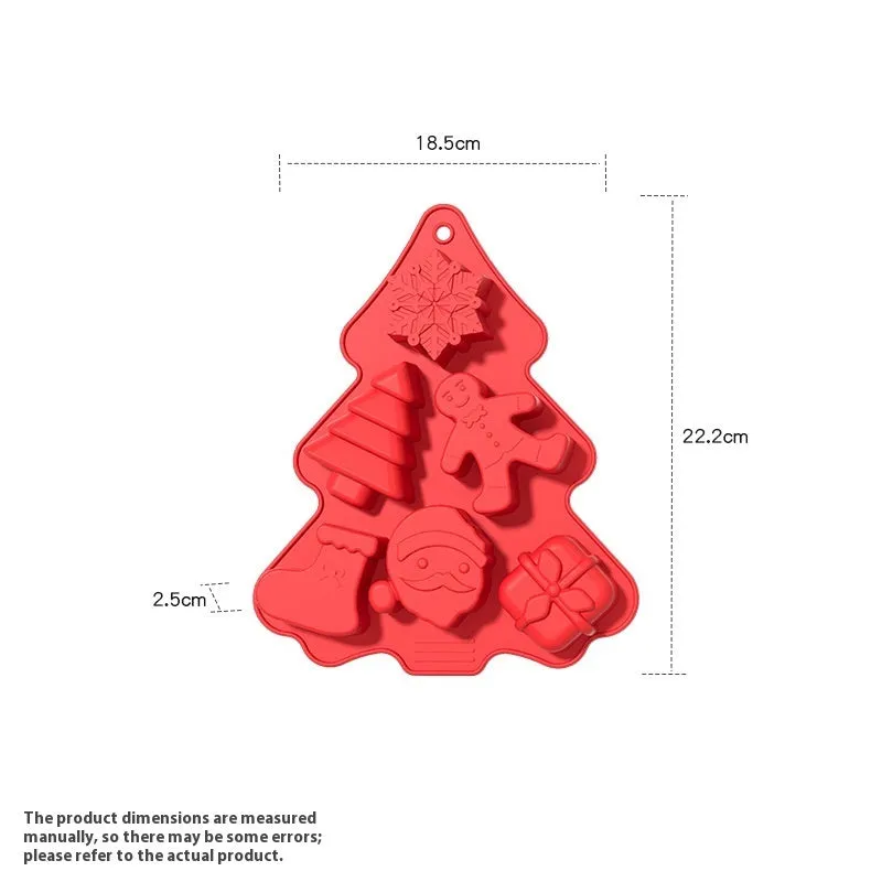 Cartoon pattern silicone cake mould in green, with flexible non-stick surface for home baking