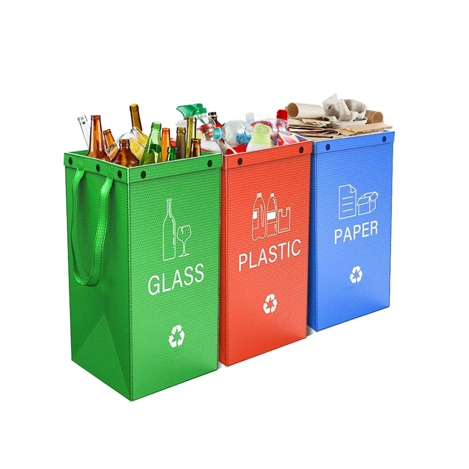 40-litre waterproof PP plastic garbage bag in a selected colour, shown with dimensions 30cm wide by 50cm high.