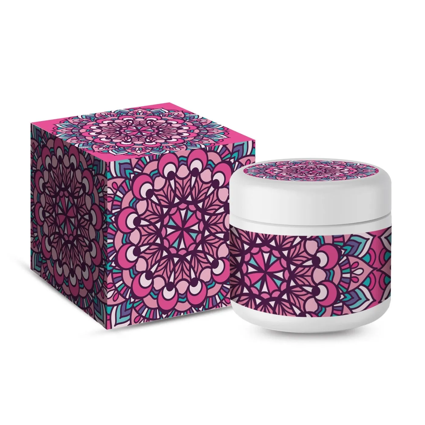 Scented candle with beeswax and botanical extracts, Blue Wind Chimes fragrance style