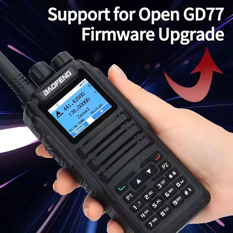 DM-1701 digital interphone dual time slot two-way radio with lithium battery