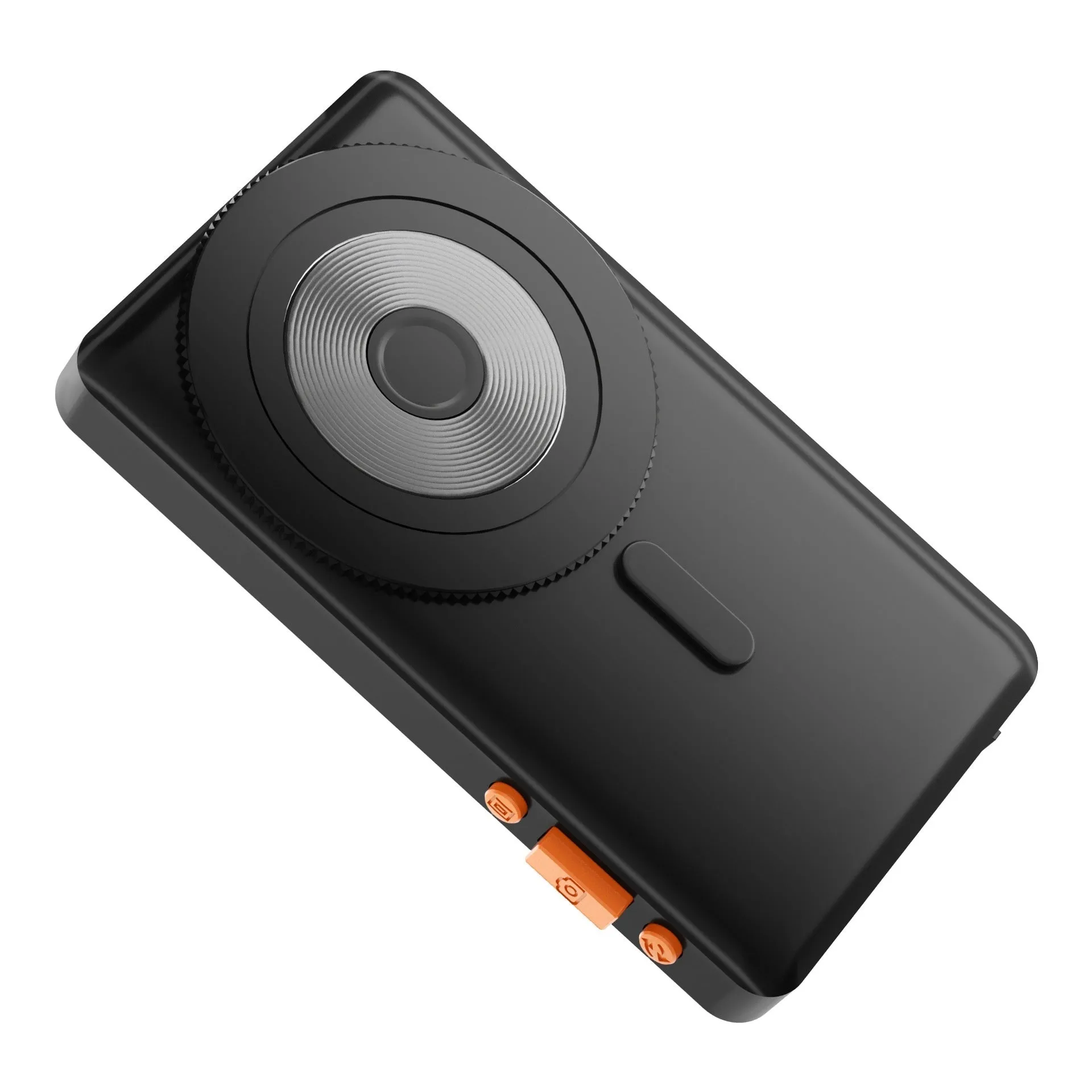 RK X40E Ultra wireless magnetic multi-monitoring device with 4-inch screen in black plastic