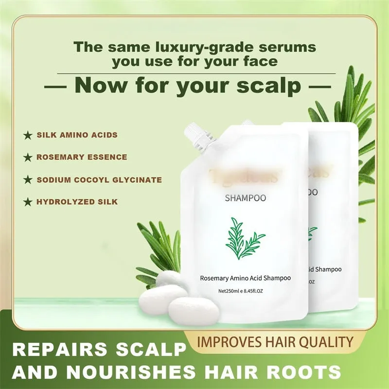 250ml bagged moisturising shampoo for daily hair care soft cleaning