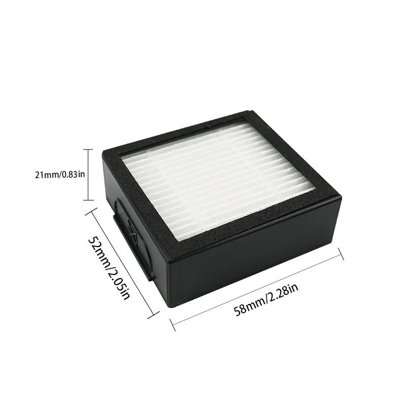 COMBO J9 replacement pack with rolling brush pair, filter screen, and side brush for IRobot J7 and J9 vacuums