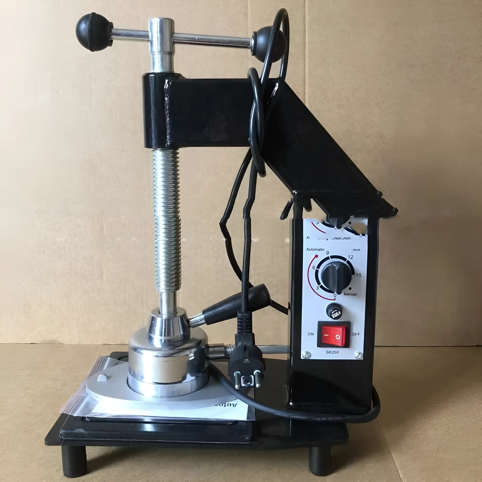 Automatic temperature control fire supplement vulcanizing machine black metal tyre repair