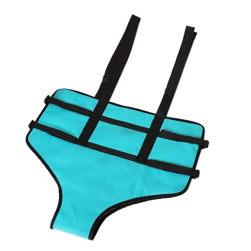 Walking auxiliary exercise belt in Lake Blue for elderly manual walking training