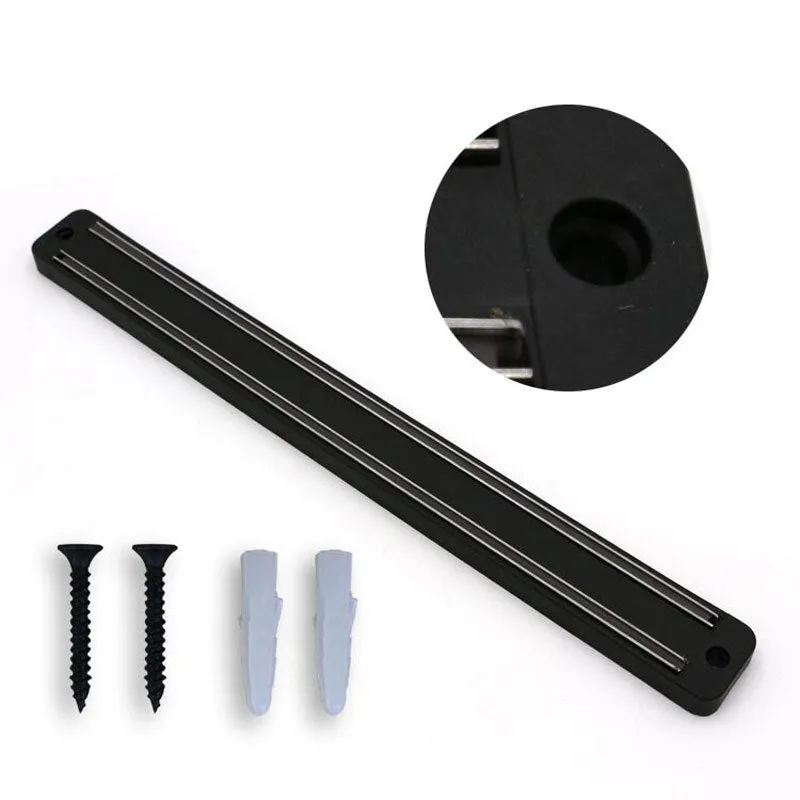 Kitchen magnetic knife holder 50cm wall-mounted with stainless steel knives