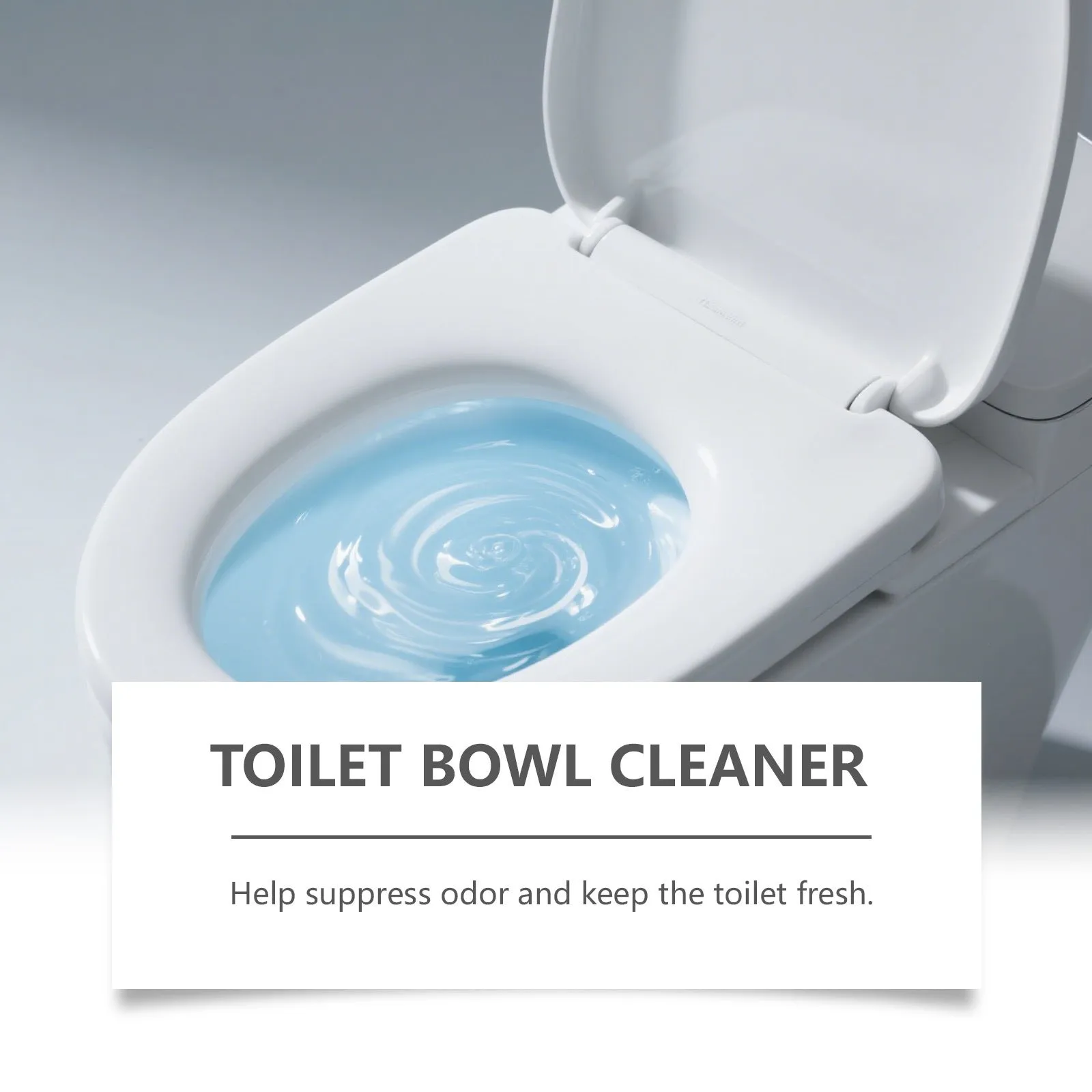 Toilet cleaning powder 120g pack with four individual 30g sachets for stain and odour removal