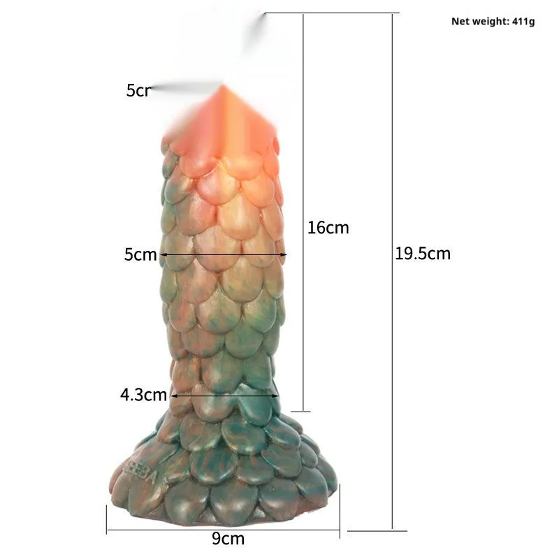 Silicone butt plug model G6011 for anal stimulation, colour as shown in product image