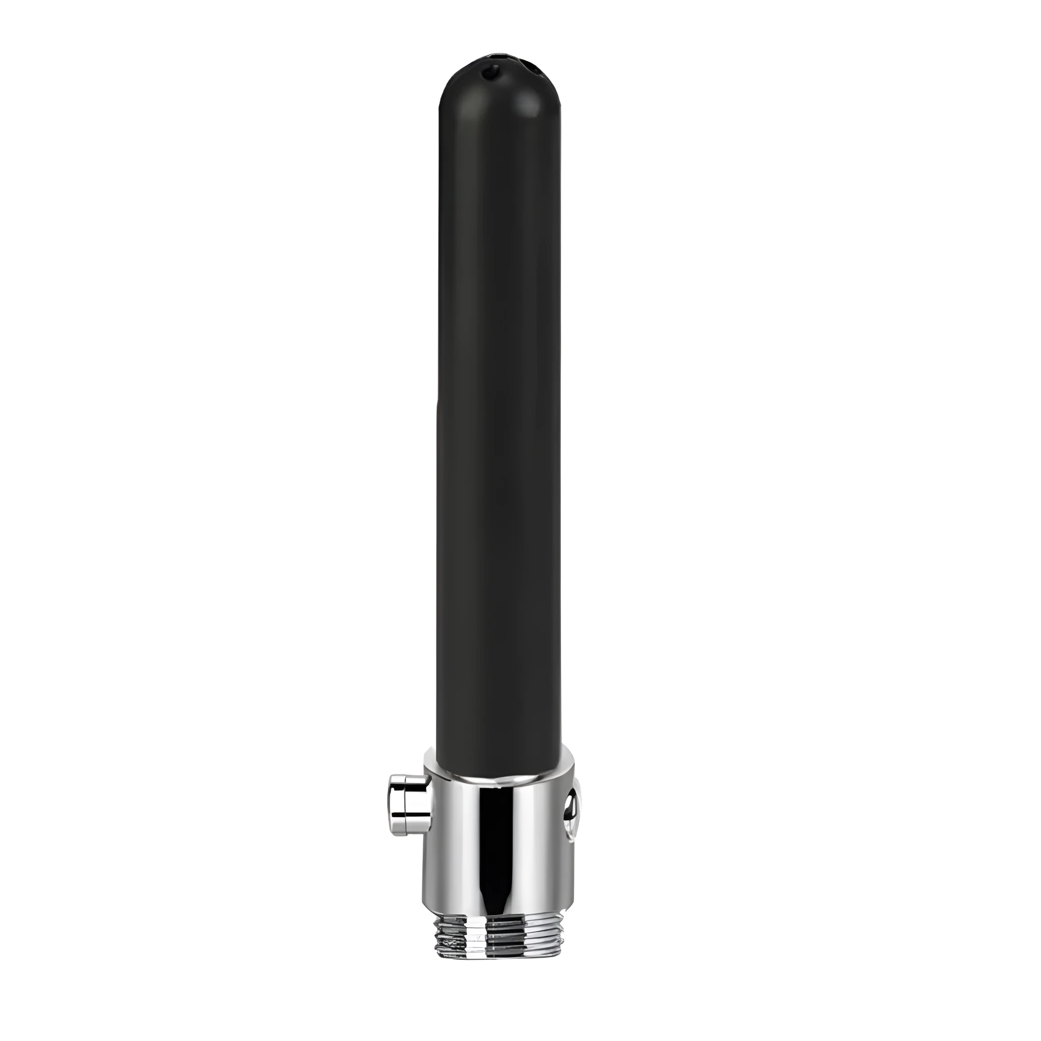 Vaginal private part washing head in black high-grade ABS with control valve for men and women