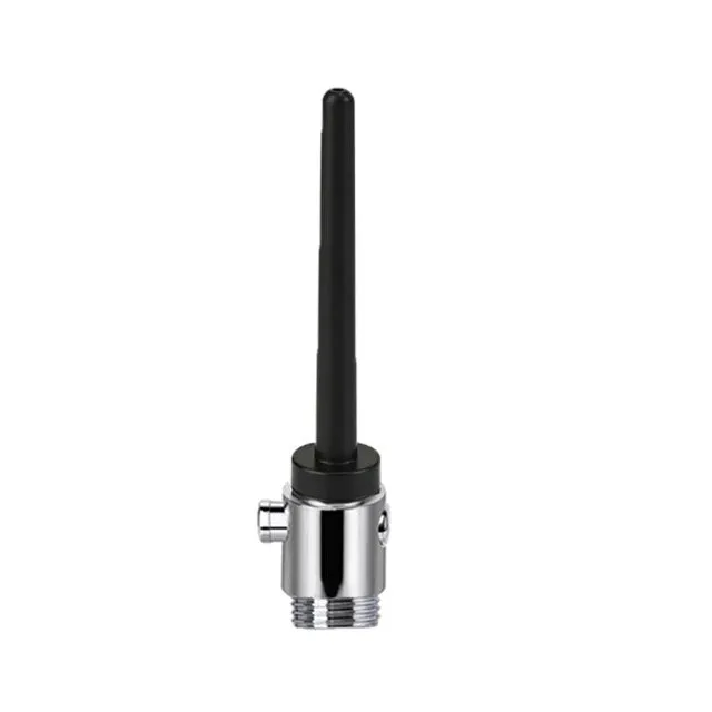 Vaginal private part washing head in black high-grade ABS with control valve for men and women