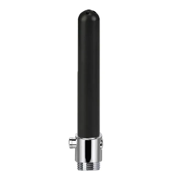 Vaginal private part washing head in black high-grade ABS with control valve for men and women