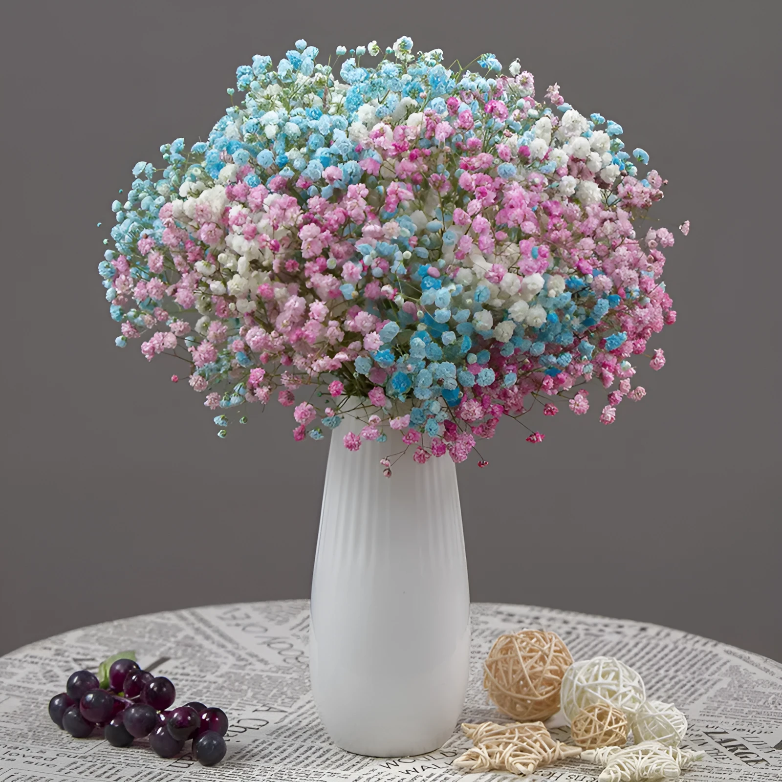 Starry Sky dried flowers bouquet simple style living room light luxury decor multiple colour options