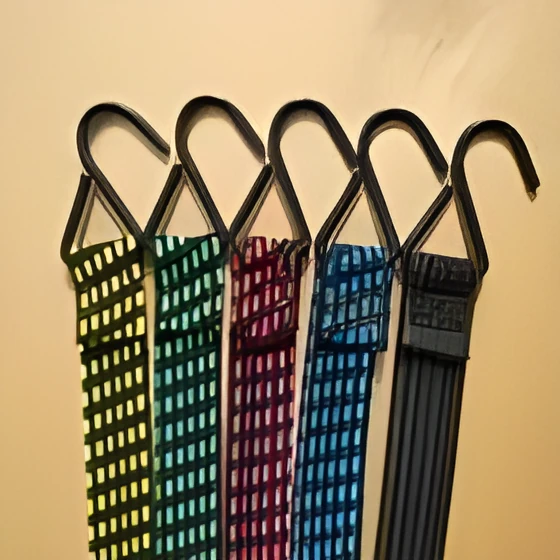 Bicycle baby seat rear metal belt strap for securing child carrier to bicycle frame, neutral colour