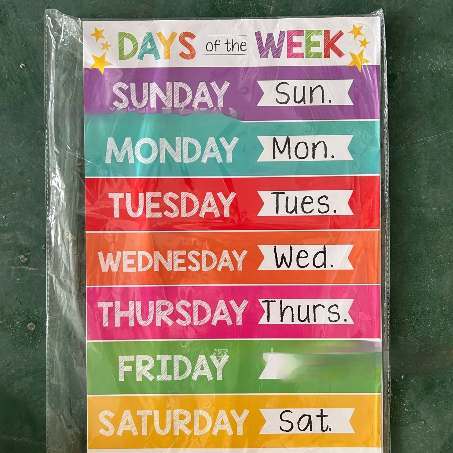 Calm corner poster set with 12 or 16 sheets for classroom decoration, available in 35x25cm or 42x28cm sizes