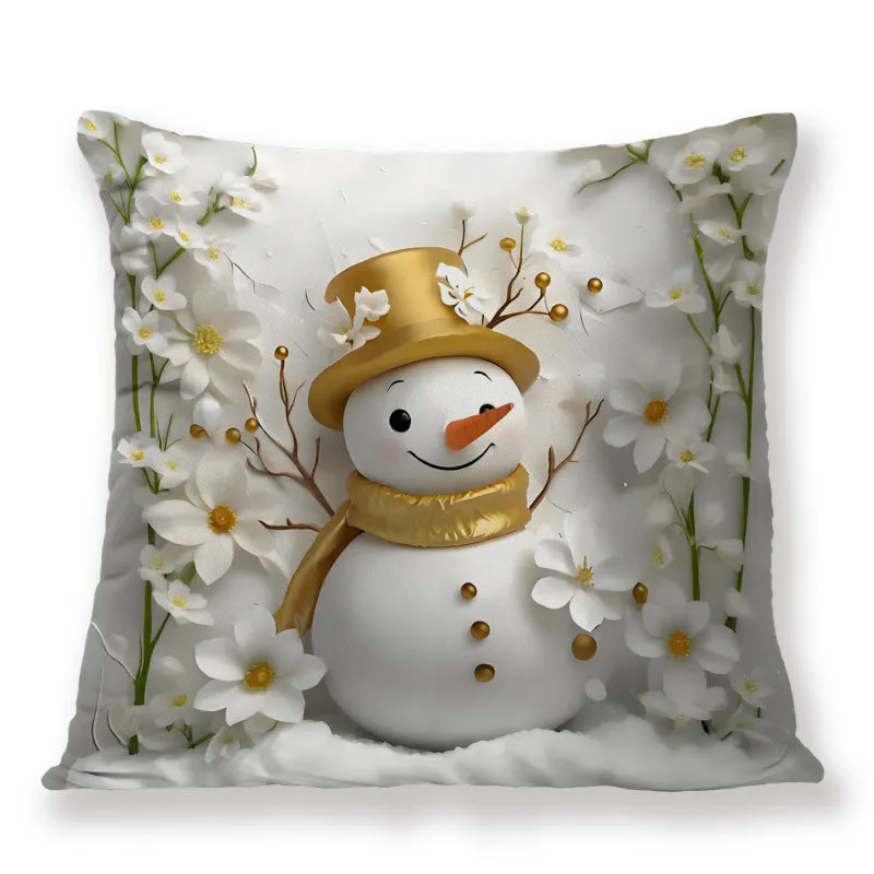 Super soft 45x45cm printed pillow cover in modern simplicity style for sofa or bed