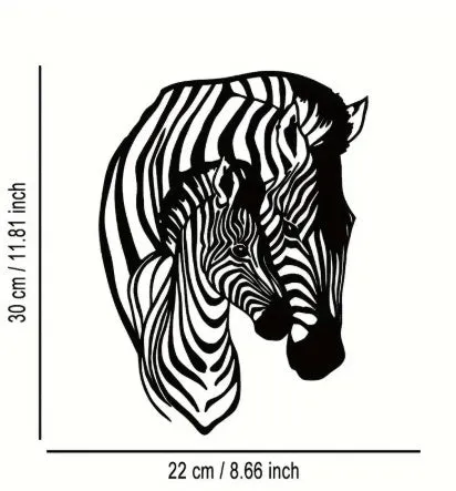 Black iron silhouette animal decoration – metal craft for garden or home (eagle shape shown)