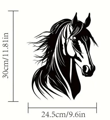 Black iron silhouette animal decoration – metal craft for garden or home (eagle shape shown)