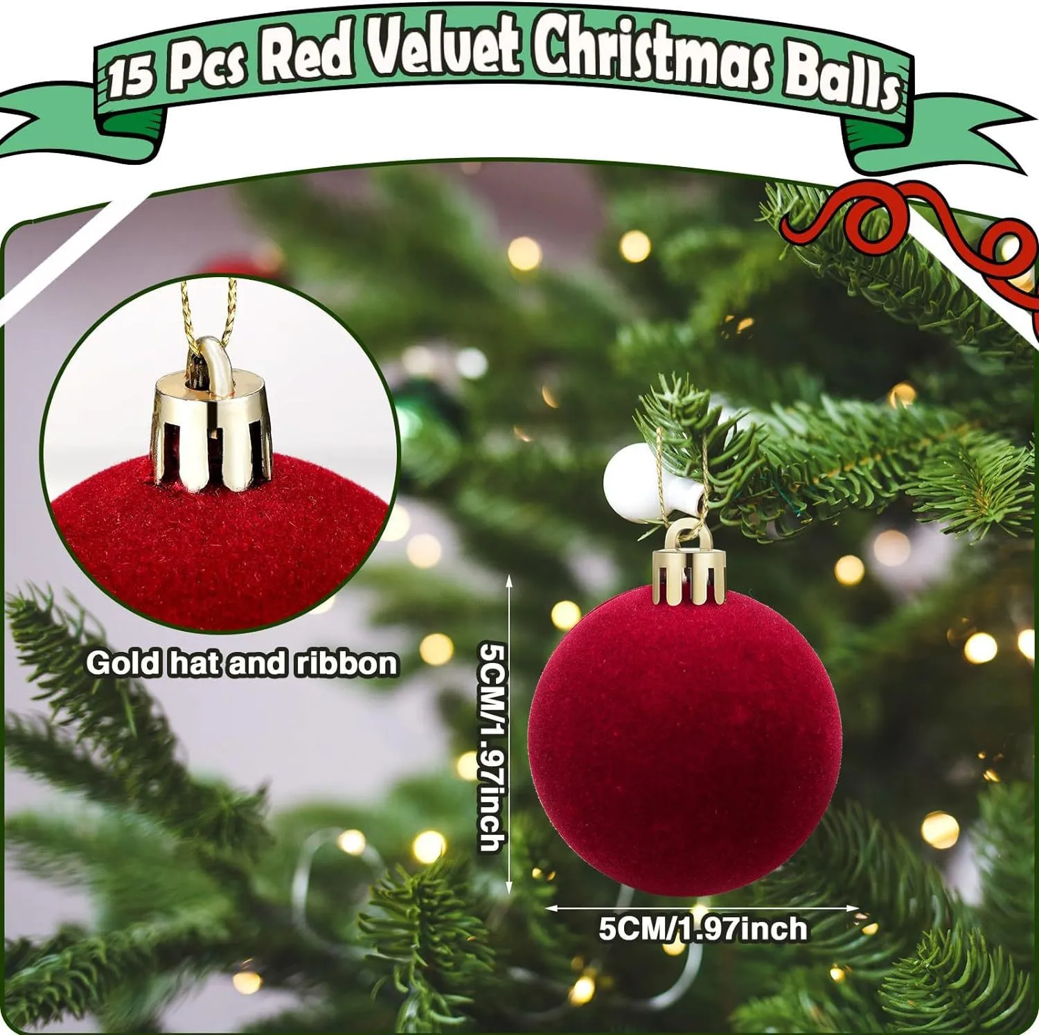 Plucked silk ball Christmas decoration plastic bauble 2cm 3cm 4cm 5cm 6cm set
