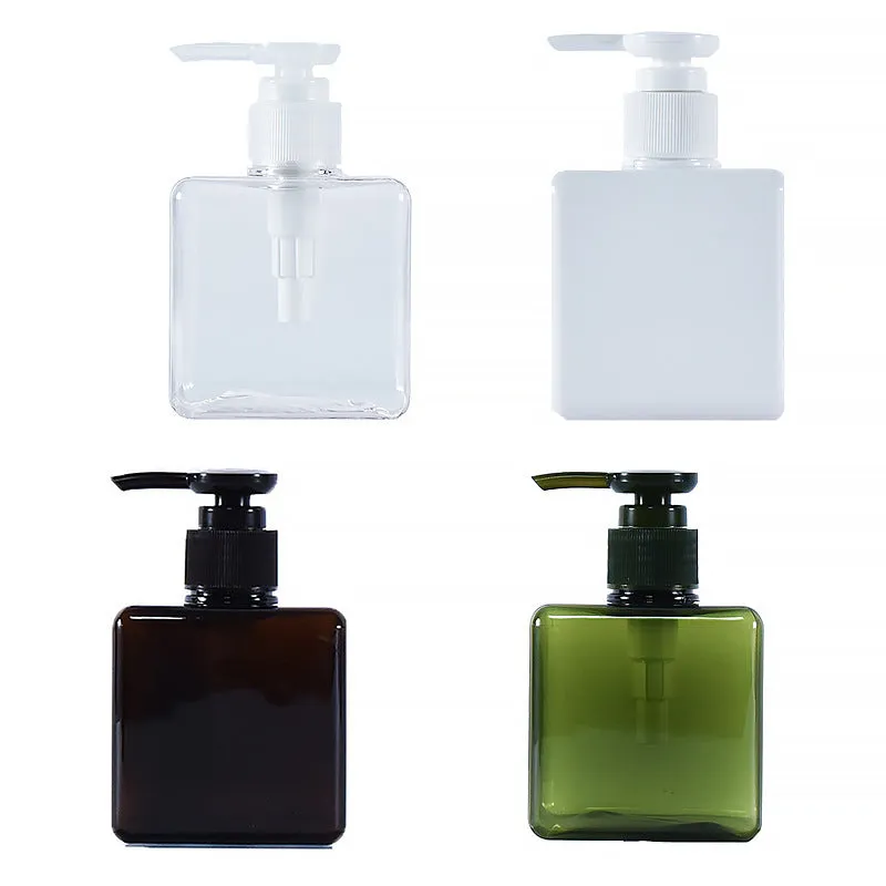 Plastic replacement bottle for hand sanitiser or shampoo in multiple colours and sizes from 100ml to 650ml