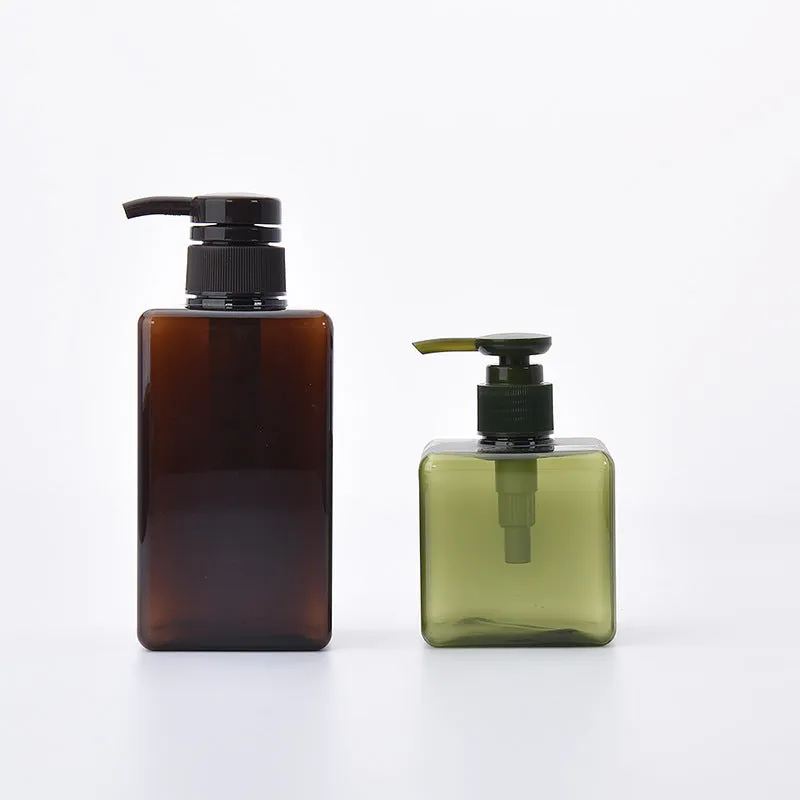 Plastic replacement bottle for hand sanitiser or shampoo in multiple colours and sizes from 100ml to 650ml