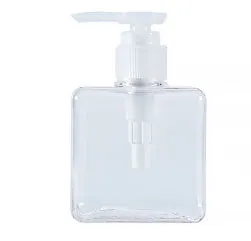 Plastic replacement bottle for hand sanitiser or shampoo in multiple colours and sizes from 100ml to 650ml