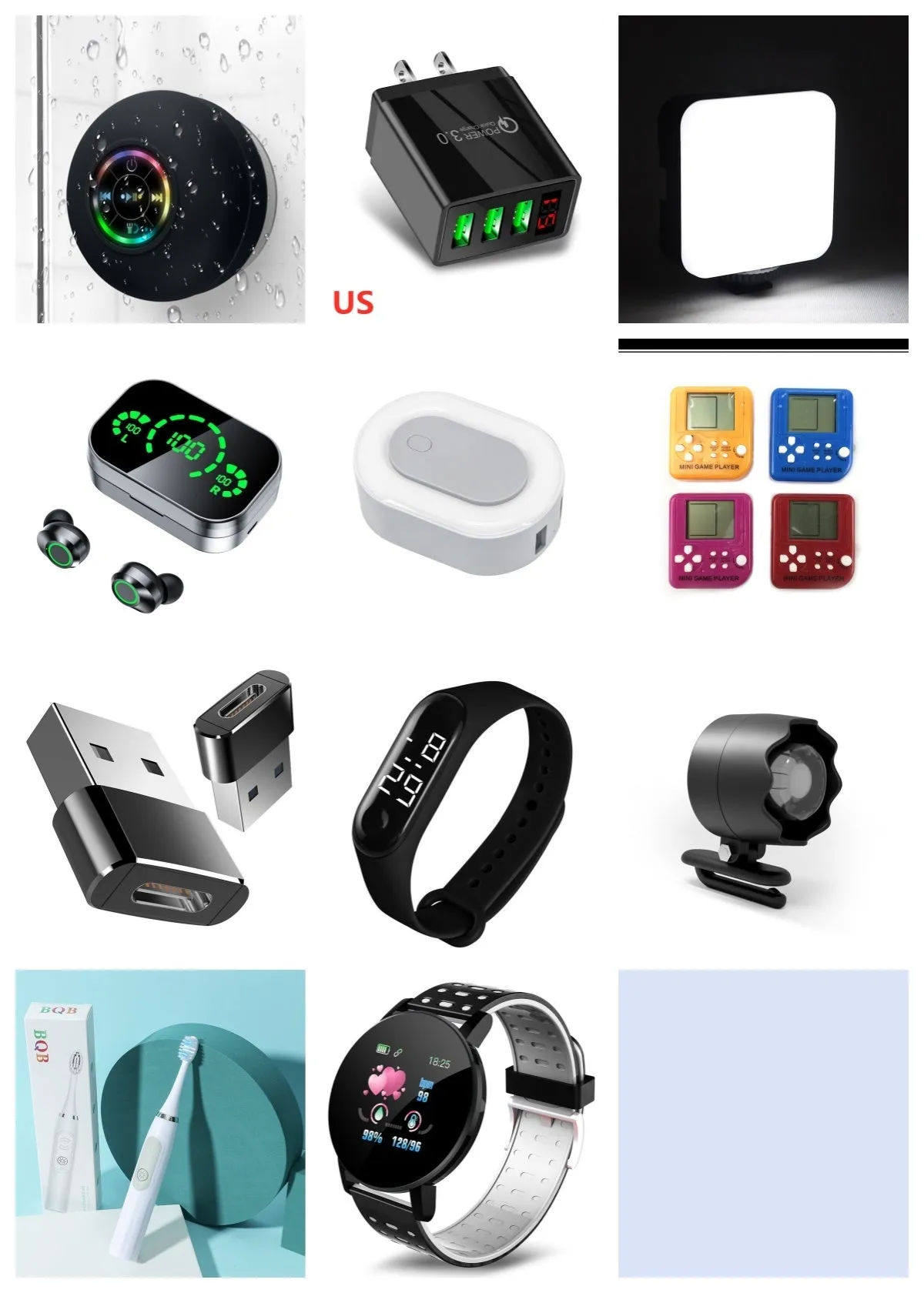 Combination set product with 30 style options including Set1 to Set30 for events and home