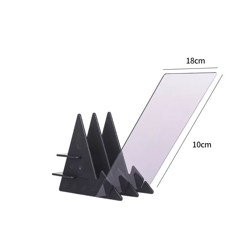 Universal drawing optical copy tool with plastic bracket and transparent board in three sizes for tracing and sketching