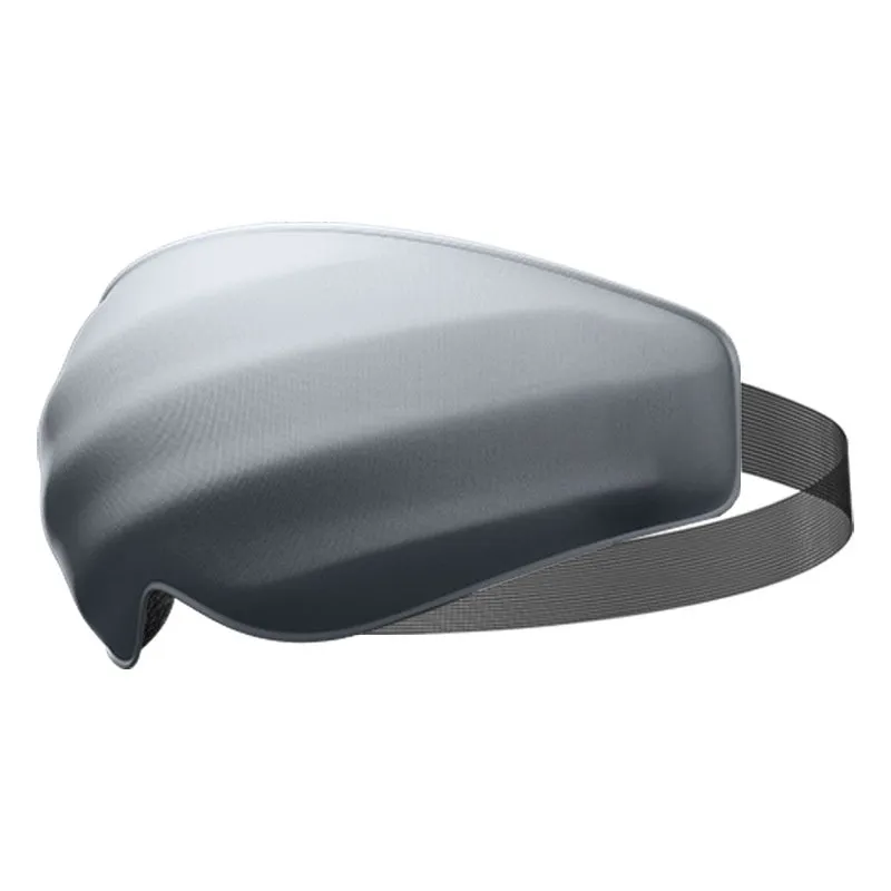 3D three-dimensional shading eye mask in black, made from nylon polyurethane, for sleep or eye fatigue relief