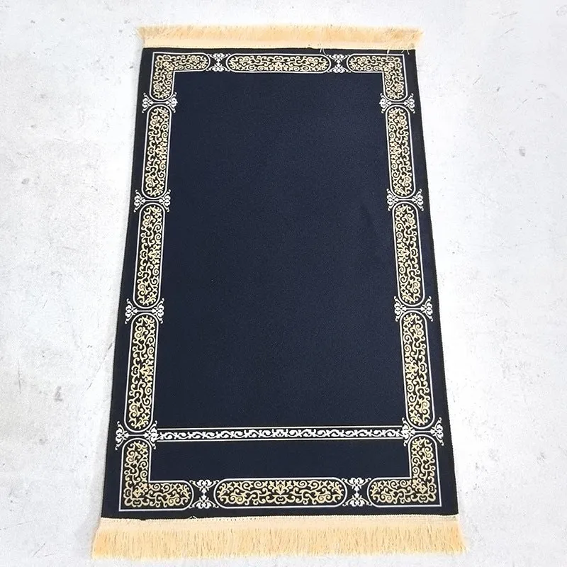 Square embossed thick mat in polyester fibre with crystal velvet finish, solid colour, modern simplicity style