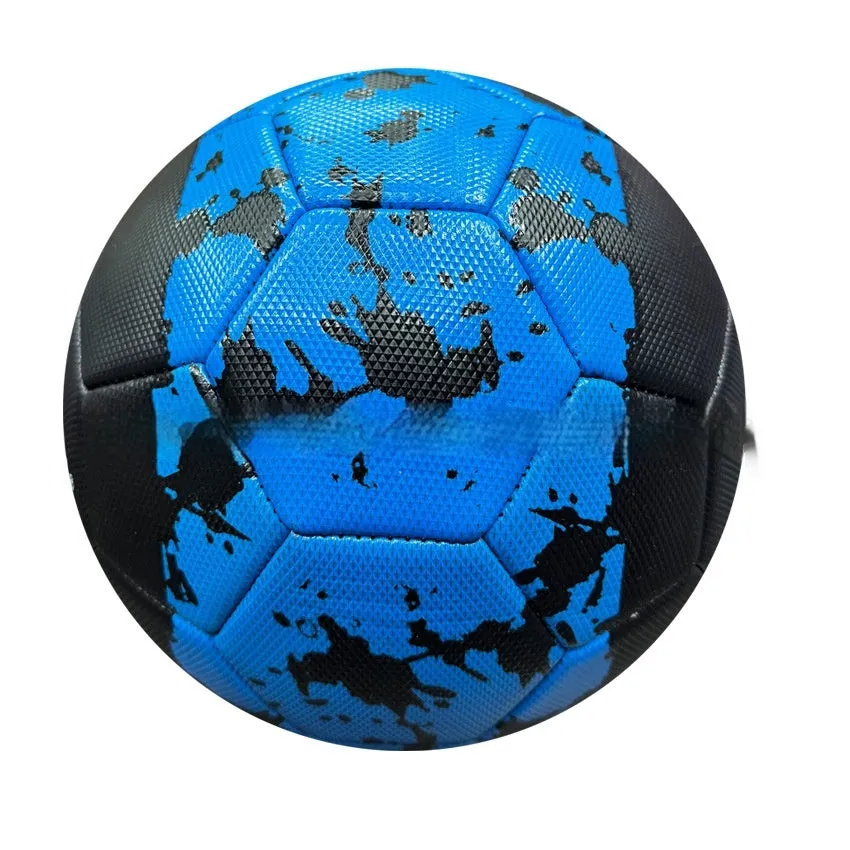 No 5 Training Competition Student Football PVC Machine Sewing Children Ball for Football Hiking Camping in Red Black Black Blue Black Green Red Blue Colour Options