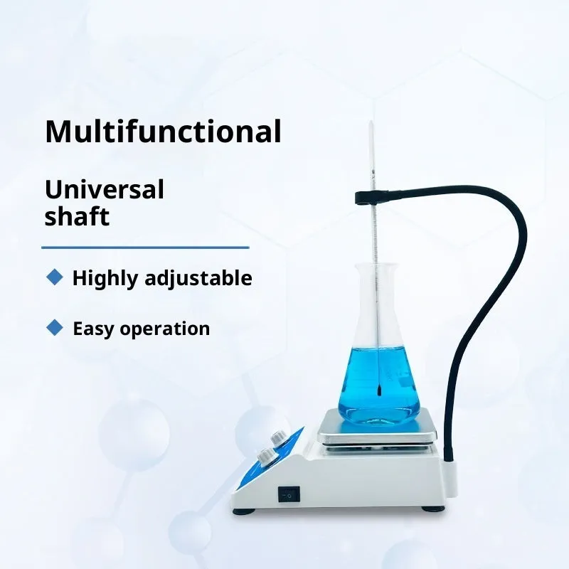 SH-2 magnetic stirrer with heating and speed regulation in compact lab body