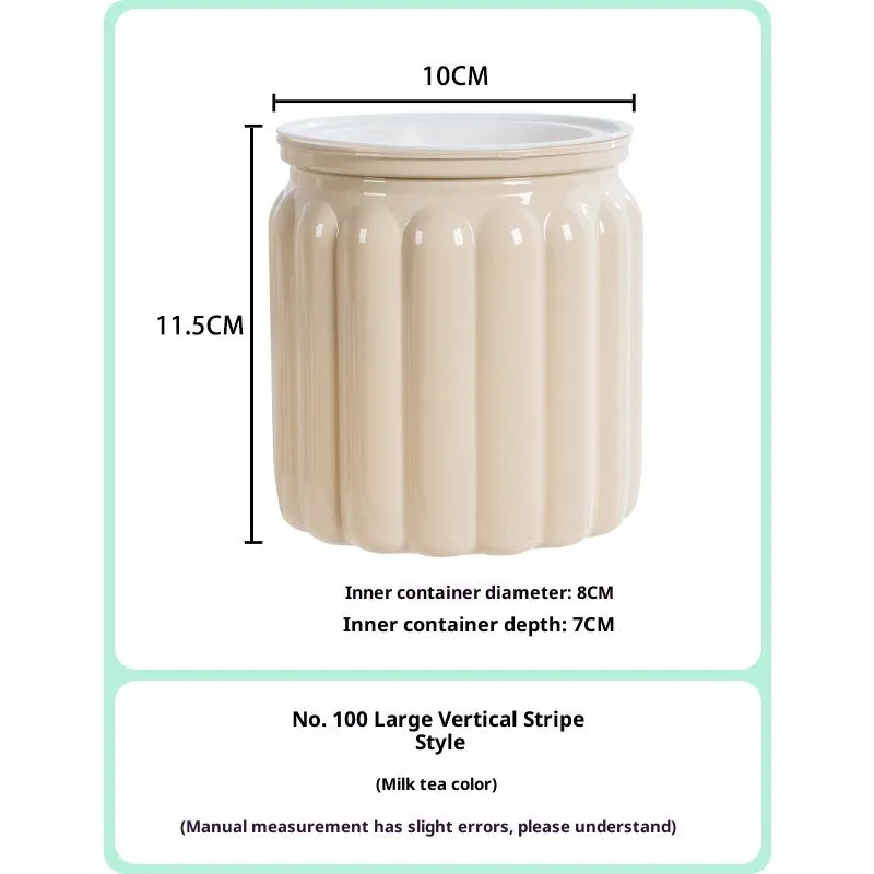 Self-absorbent transparent plastic resin hydroponic flowerpot for small green plants and succulents