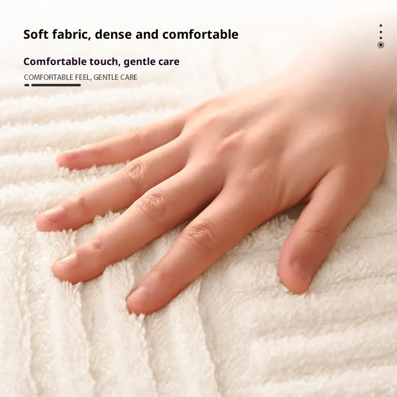 Solid colour woven polyester bathroom non-slip floor mat in beige, gray, white; sizes 40x60cm, 50x80cm, 60x90cm