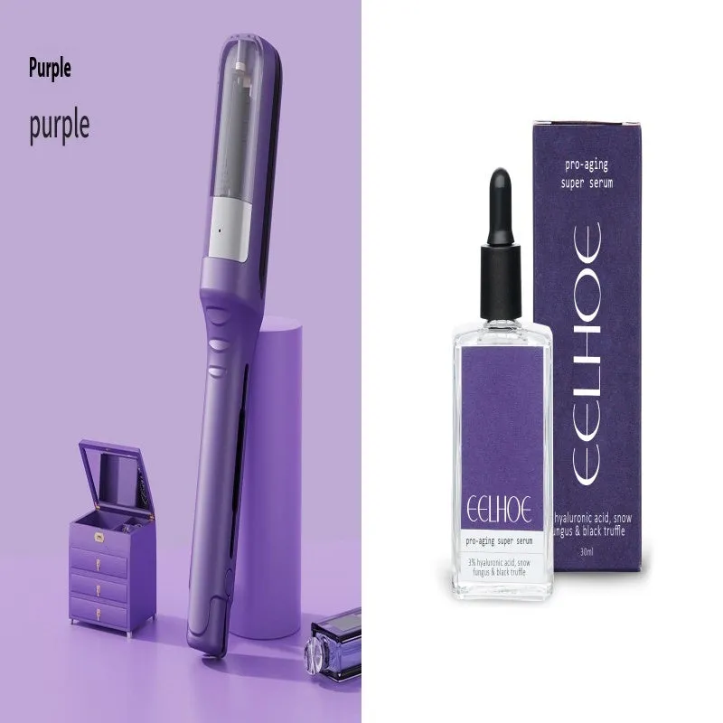 Nicotinamide 30ml hair ends trimmer in neutral packaging with beige bottle and accessories