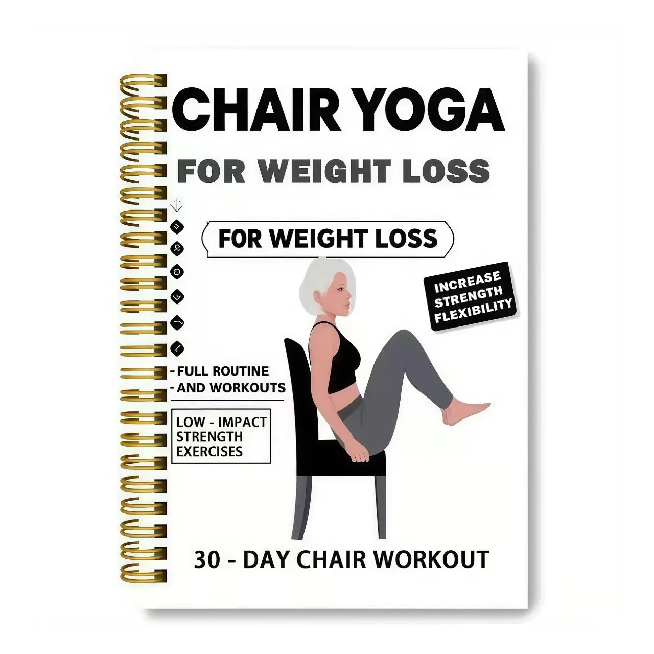 Overcome Procrastination Notebook in A1 size with wood pulp paper and business office cover design