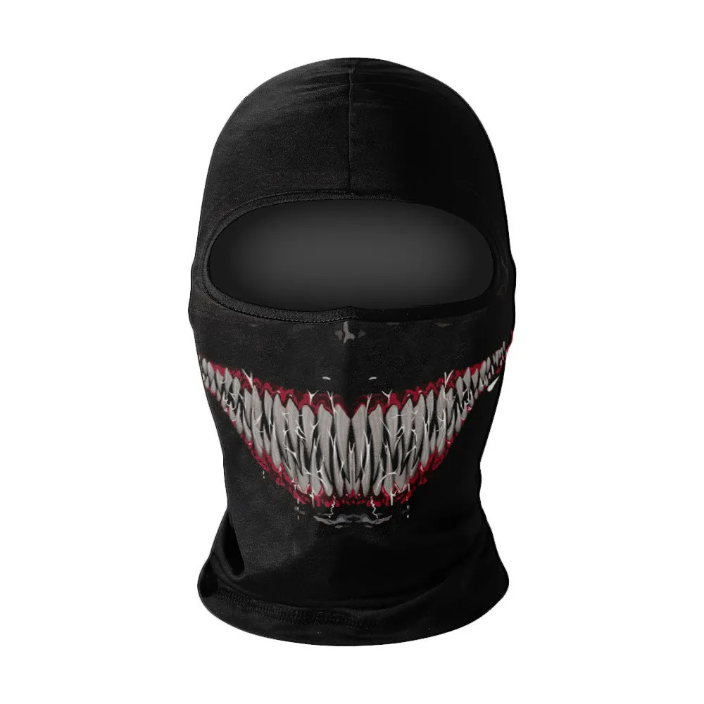 Motorcycle skull ice silk windproof sunscreen face mask in NK colour option