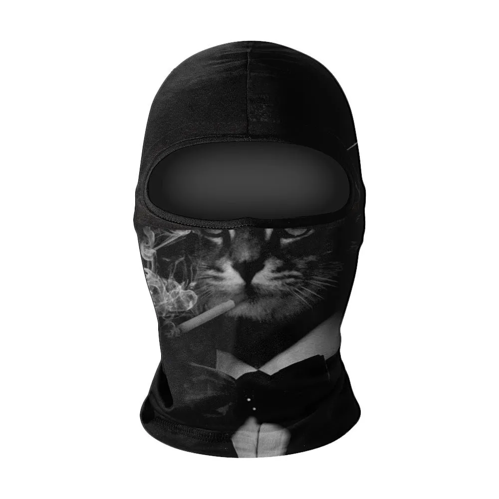 Motorcycle skull ice silk windproof sunscreen face mask in NK colour option