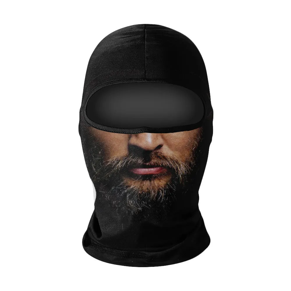 Motorcycle skull ice silk windproof sunscreen face mask in NK colour option